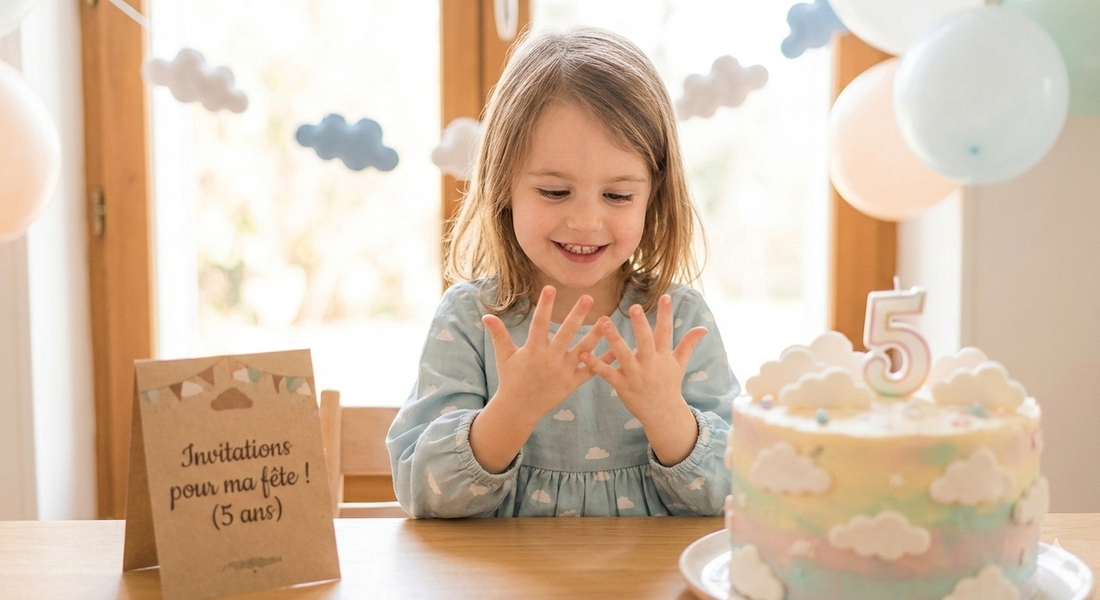 Combien d'enfants inviter à un anniversaire selon l'âge ? (La règle d'or)