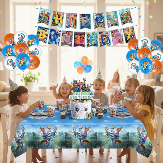 Organiser un Anniversaire Zootopie : Déco, Jeux et Kit Complet