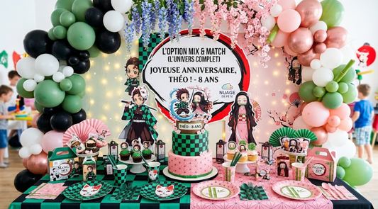 Anniversaire Demon Slayer : guide pour petits Pourfendeurs