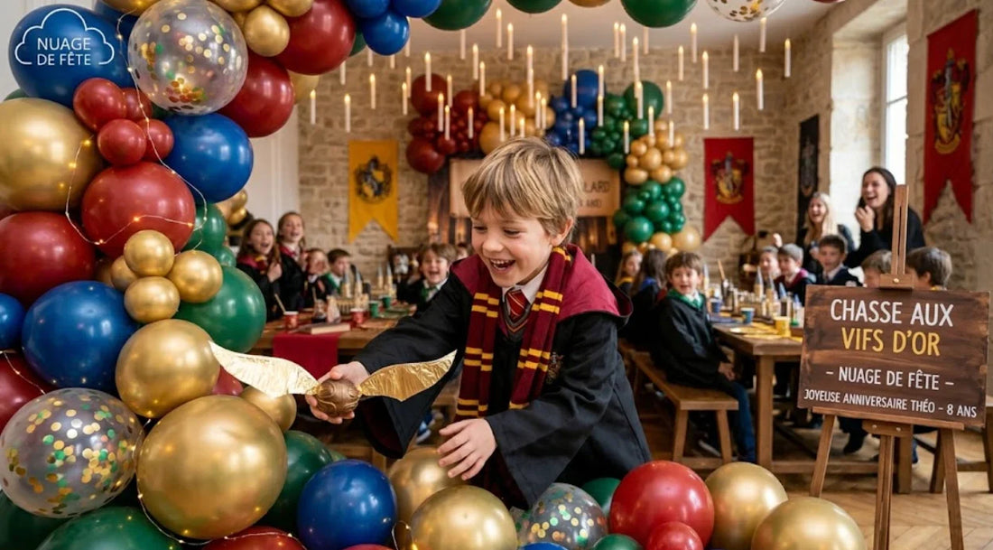 Anniversaire Harry Potter : déco, jeux et kit complet