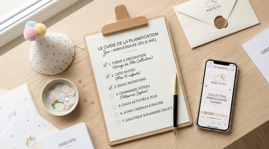 Checklist anniversaire enfant : le guide pour une fête réussie