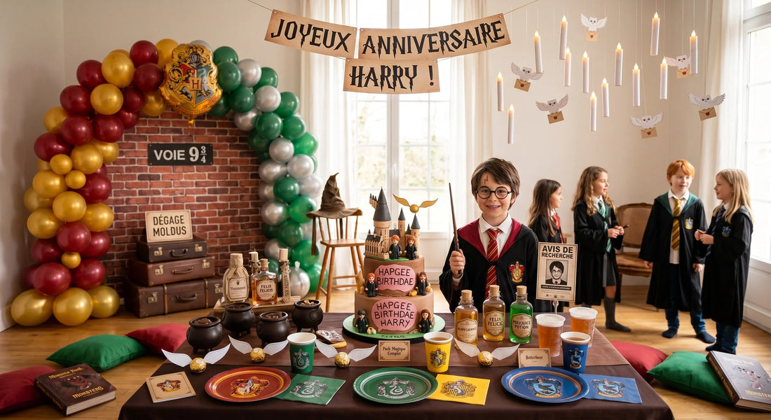 Le Guide Ultime : Créer la Meilleure Décoration Anniversaire Harry Potter