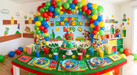 COMMENT ORGANISER UN ANNIVERSAIRE MARIO ET LUIGI : DÉCORATION, JEUX ET KIT COMPLET