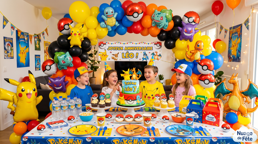 Décoration anniversaire Pokémon : les indispensables pour épater les invités | Guide 2026