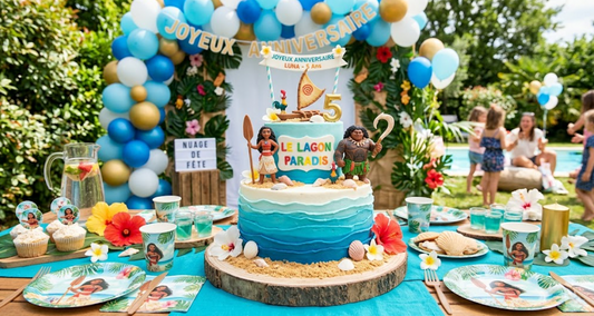 Gateau anniversaire Vaiana : 5 idées faciles et épiques