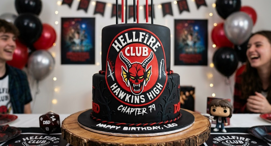 Gâteau anniversaire Stranger Things : 5 idées pour l'Upside Down