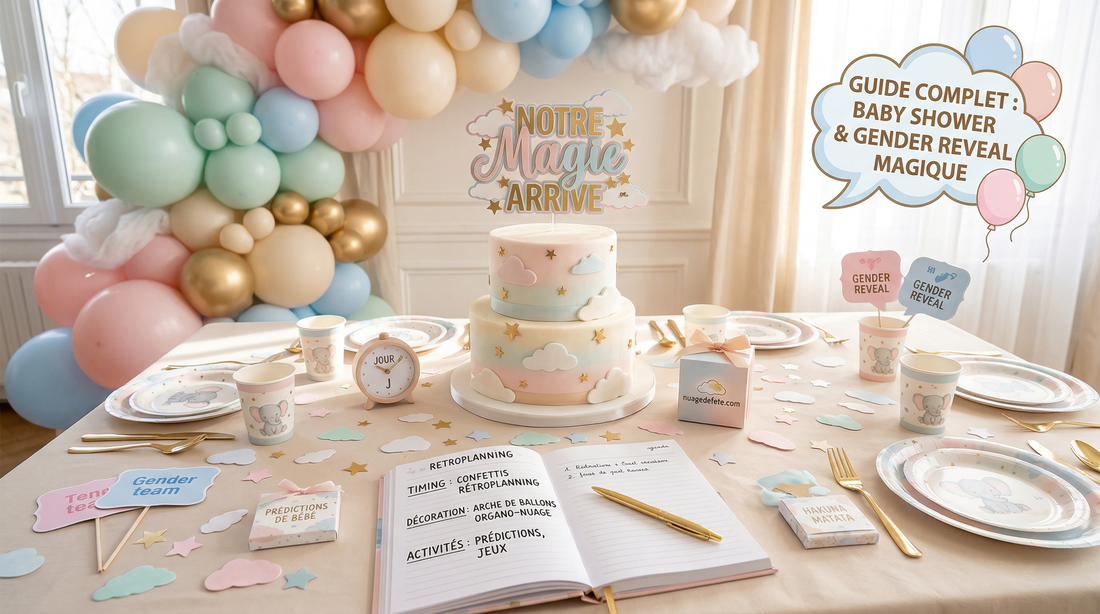 Baby Shower &amp; Gender Reveal : Le Guide Complet pour une Fête Prénatale Magique