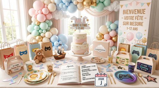 Quel thème d'anniversaire par âge ? Guide complet 1-12 ans