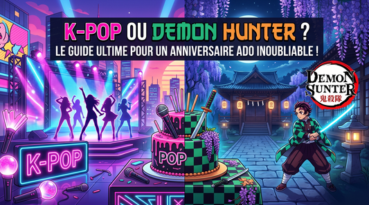 K-Pop ou Demon Slayer ? Le Guide Ultime pour un Anniversaire Ado et Pré-Ado Inoubliable !