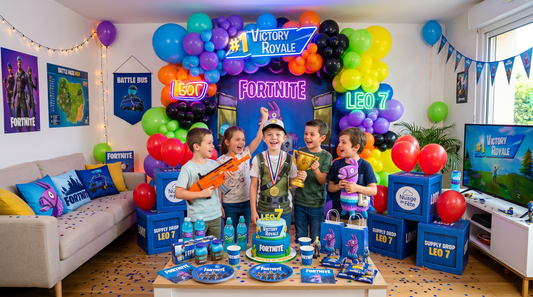 Anniversaire Fortnite : Le guide ultime pour transformer votre salon en Battle Royale | Nuage de Fête
