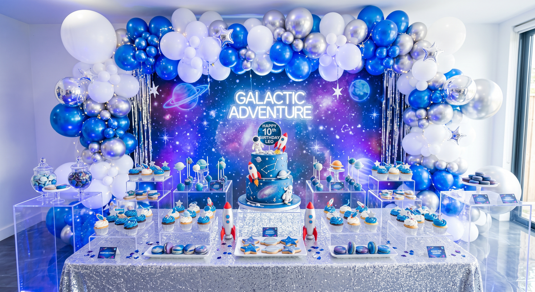 DÉCORATION ANNIVERSAIRE ASTRO BOT : AMBIANCE ET ACCESSOIRES