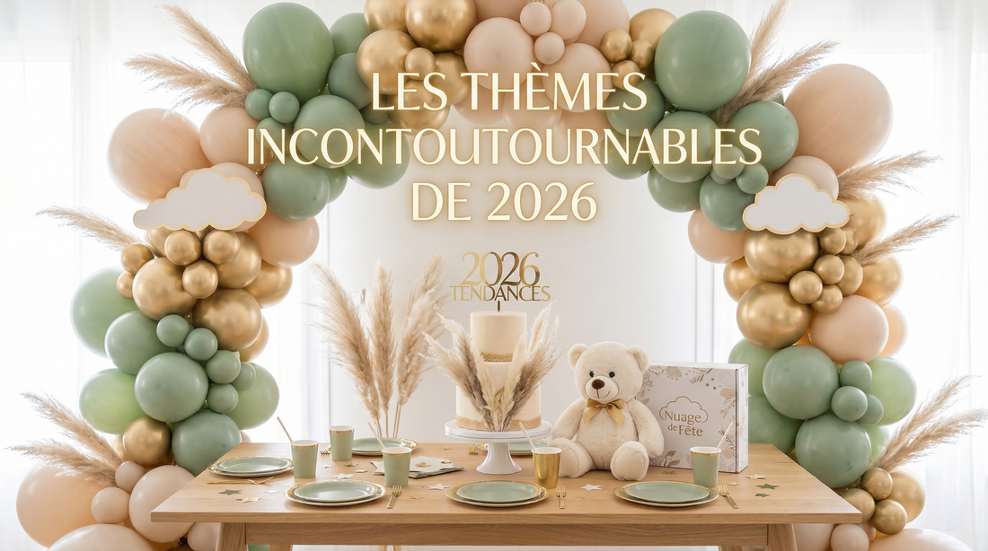Top 5 des Thèmes de Fête qui feront fureur en 2026