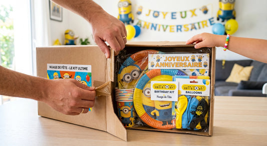 NOUS AVONS TESTÉ LE KIT ANNIVERSAIRE DÉCORATION MINIONS : LE CRASH-TEST COMPLET !