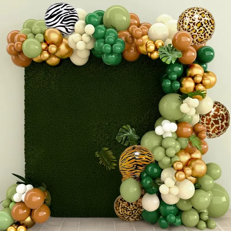 Kit décoration pour anniversaire theme jungle safari 
